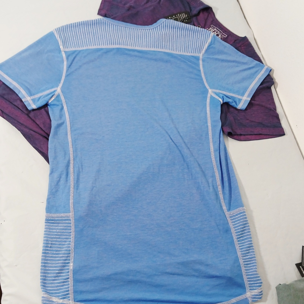 Buckle Short Sleeve Tees - Purple, Blue, Green - Picture 6 of 9